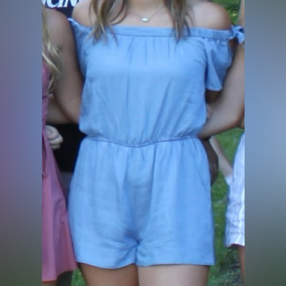 Denim romper from Drygoods
